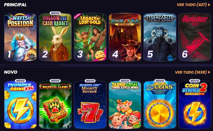 FunBet Casino Portugal games